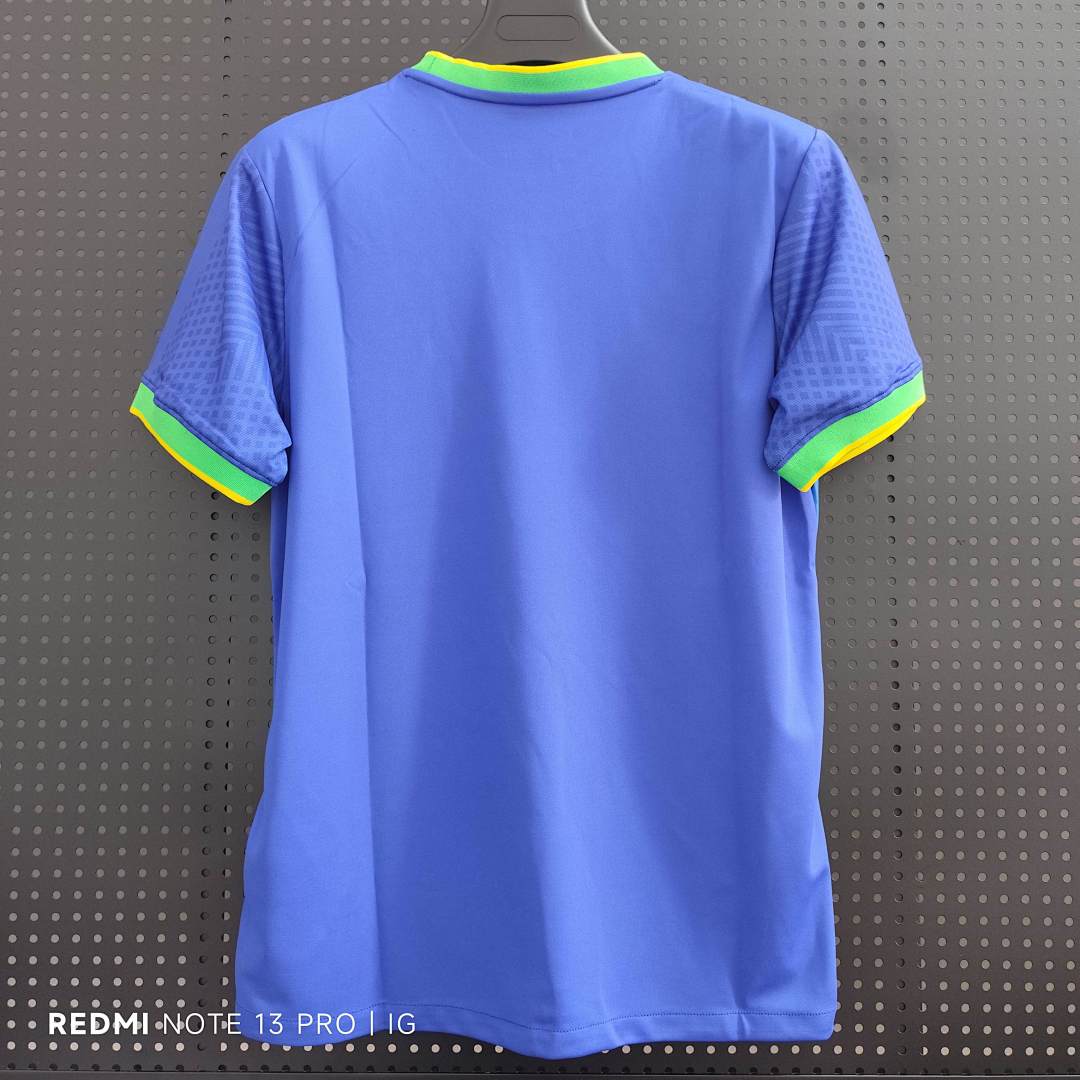 Brazil 25/26 Blue Football Shirt