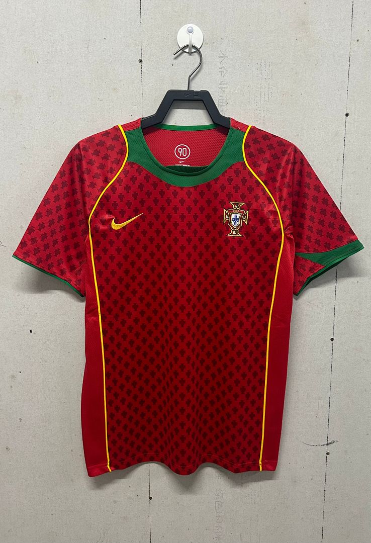 Portugal 2004 Home Football Shirt