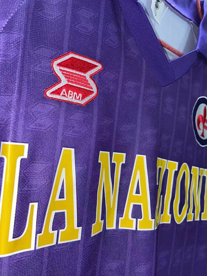 Fiorentina 89/90 Home Football Shirt