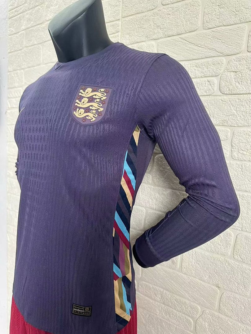 England 24/25 Away Long Sleeve Football Shirt
