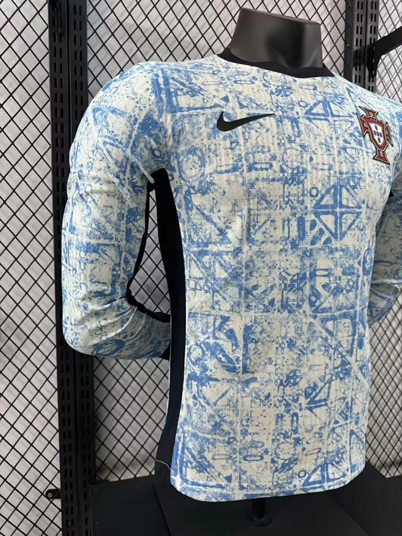 Portugal 24/25 Away Long Sleeve Football Shirt