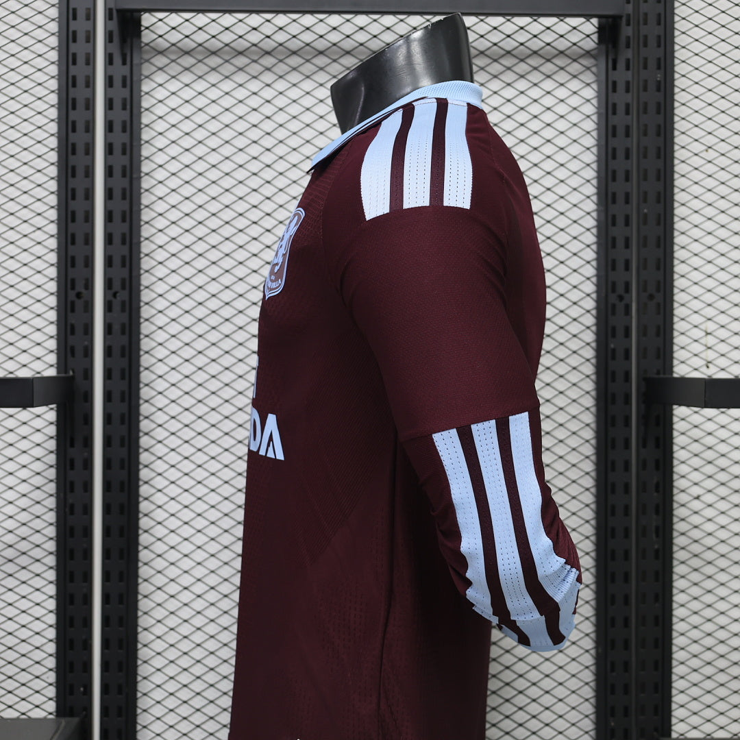 S XL 26/27 Home Long Sleeve Player Version Football Shirt