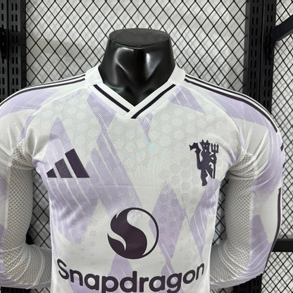 Manchester United 25/26 Away Long Sleeve Football Shirt