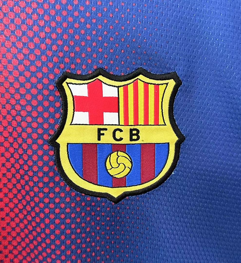 Barcelona 12/13 Home Long Sleeve Football Shirt