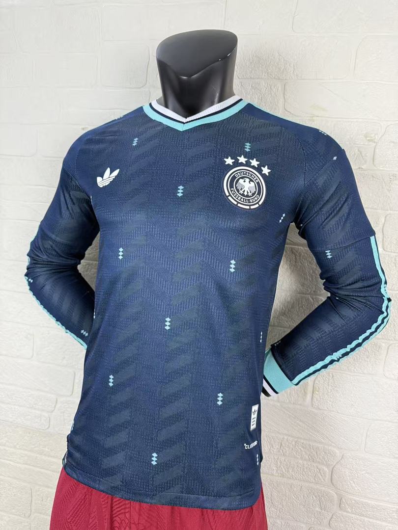 Germany 26/27 Away Long Sleeve Player Version Football Shirt