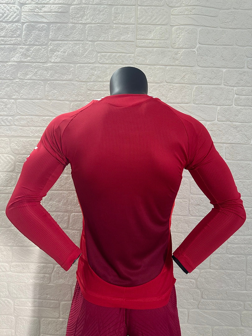Manchester United 24/25 Home Long Sleeve Football Shirt