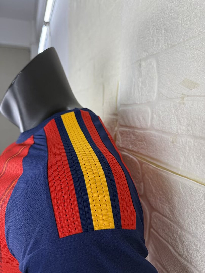 Spain 26/27 Home Long Sleeve Player Version Football Shirt