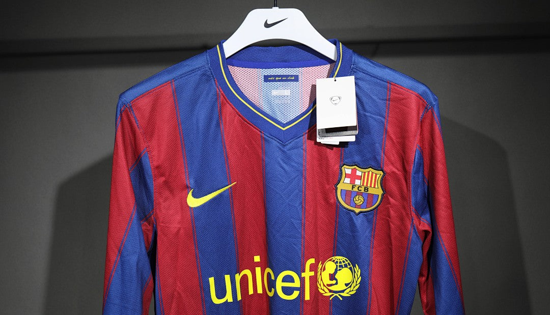 Barcelona 09/10 Home Player Version Football Shirt