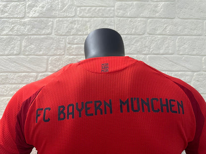 Bayern Munich 24/25 Home Long Sleeve Football Shirt