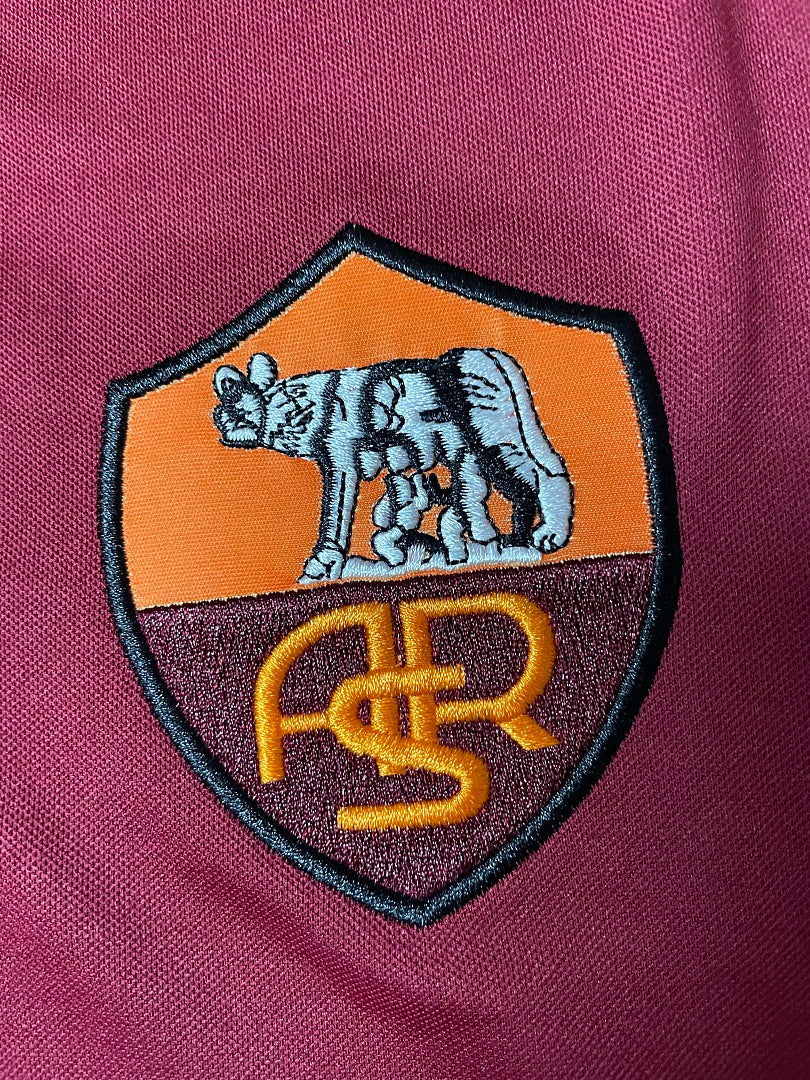 Roma 98/99 Home Long Sleeve Football Shirt
