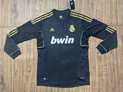 Real Madrid 11/12 Long Sleeve Football Shirt