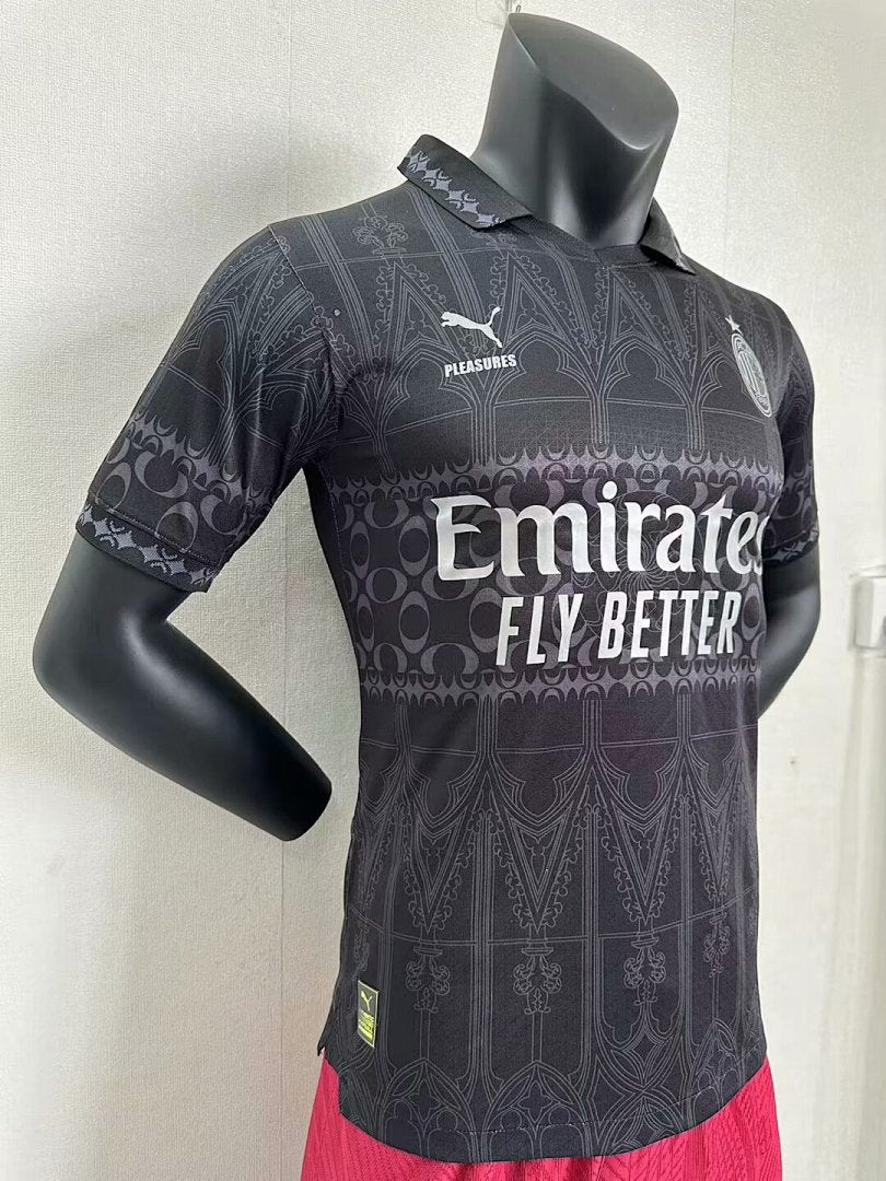 AC Milan 24/25 Black Football Shirt