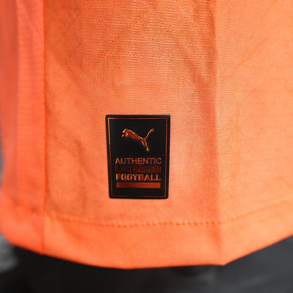 Manchester City 25/26 Orange Football Shirt