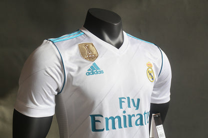 Real Madrid 17/18 Home Player Version Football Shirt