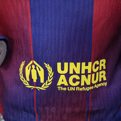 Barcelona 25/26 Home Long Sleeve Football Shirt