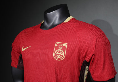 China 25/26 Home Player Version Football Shirt