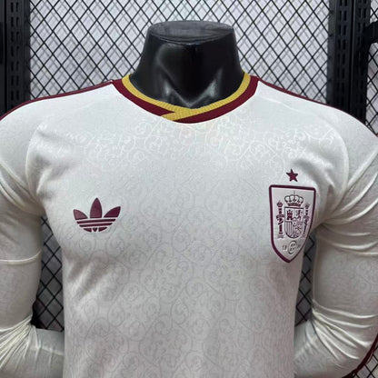 Spain 2026 Away Long Sleeve Football Shirt