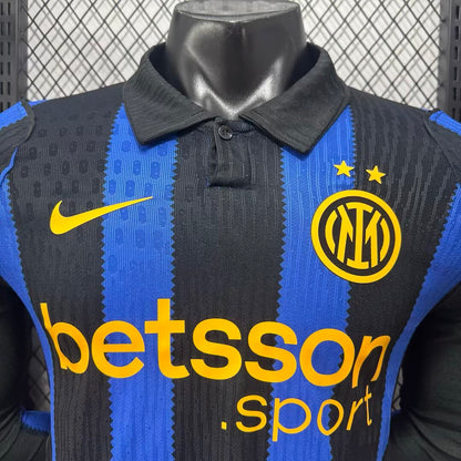 Inter Milan 26/27 Home Long Sleeve Football Shirt