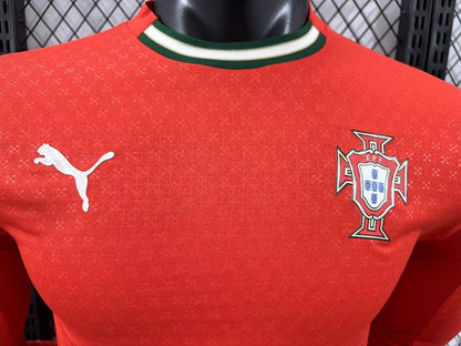 Portugal 25/26 Home Long Sleeve Football Shirt