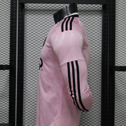 Juventus 26/27 Away Pink Long Sleeve Football Shirt