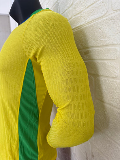 Brazil 25/26 Home Long Sleeve Football Shirt