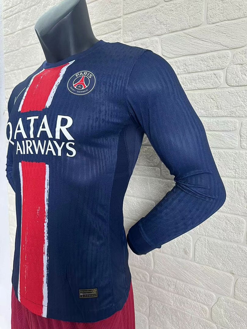 Paris Saint-Germain 24/25 Home Long Sleeve Football Shirt