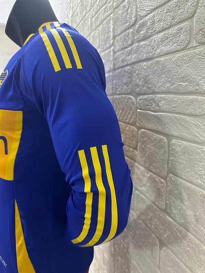 Boca Juniors 24/25 Home Long Sleeve Football Shirt