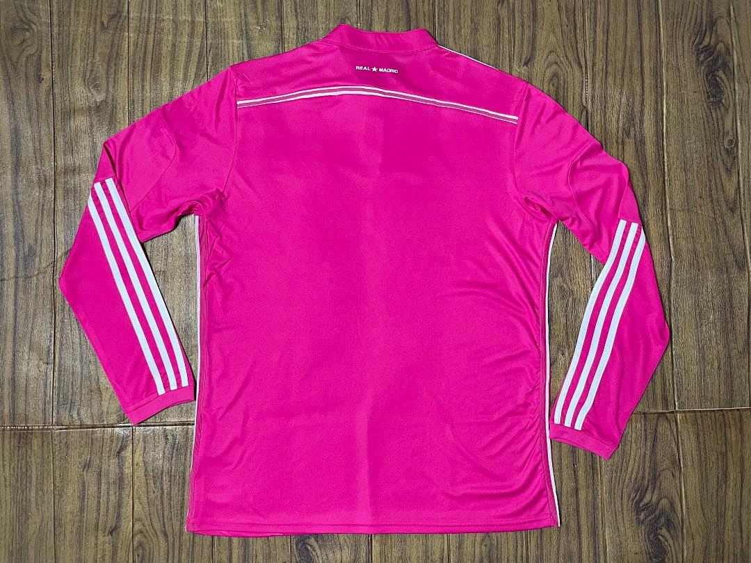 Real Madrid 14/15 Away Long Sleeve Football Shirt
