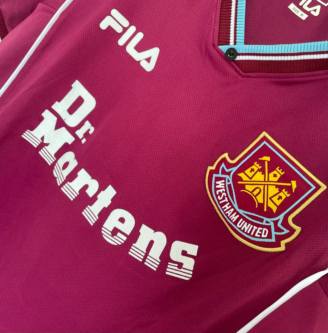 West Ham United 99/01 Home Football Shirt