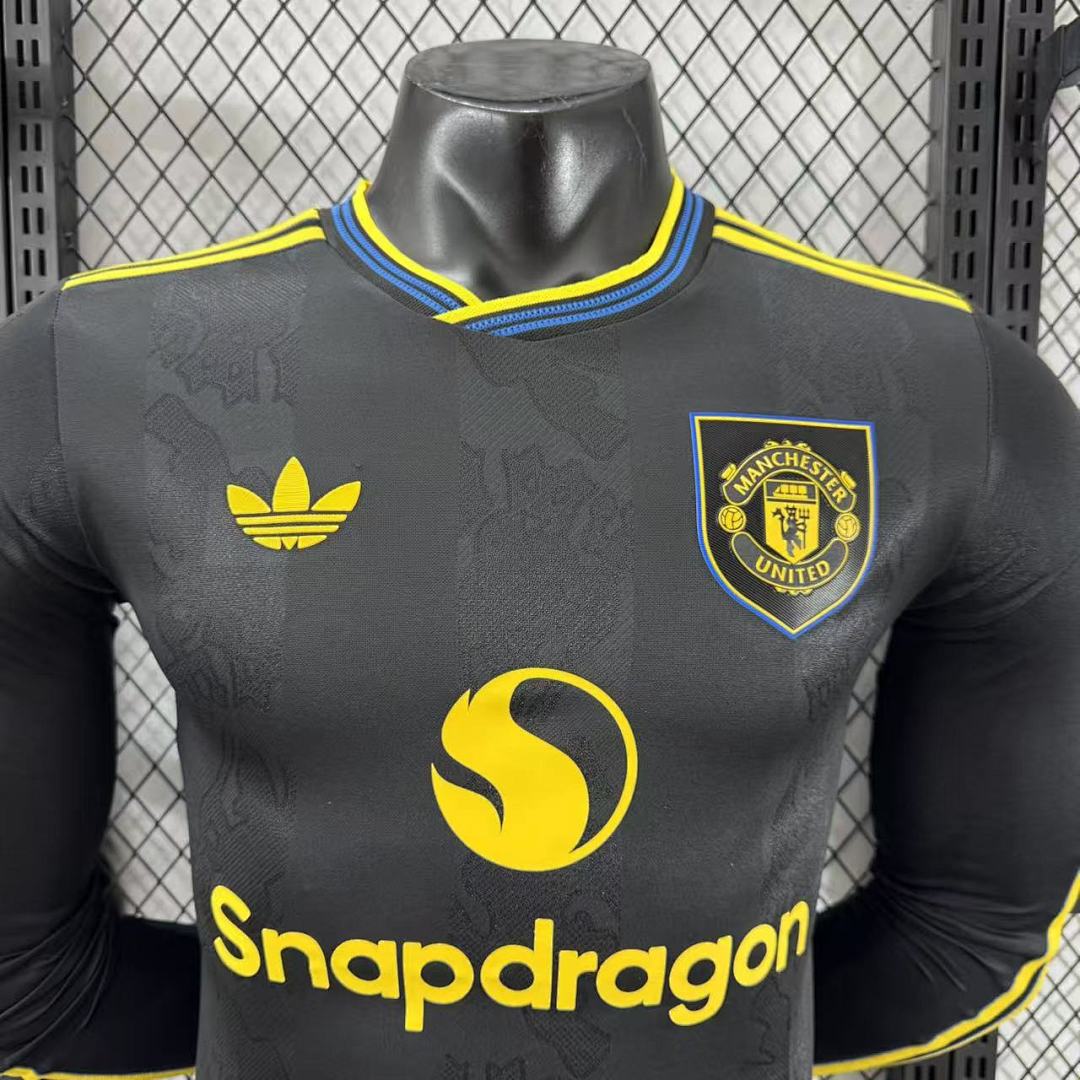 Manchester United 25/26 Third Long Sleeve Football Shirt