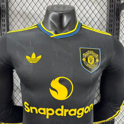Manchester United 25/26 Third Long Sleeve Football Shirt