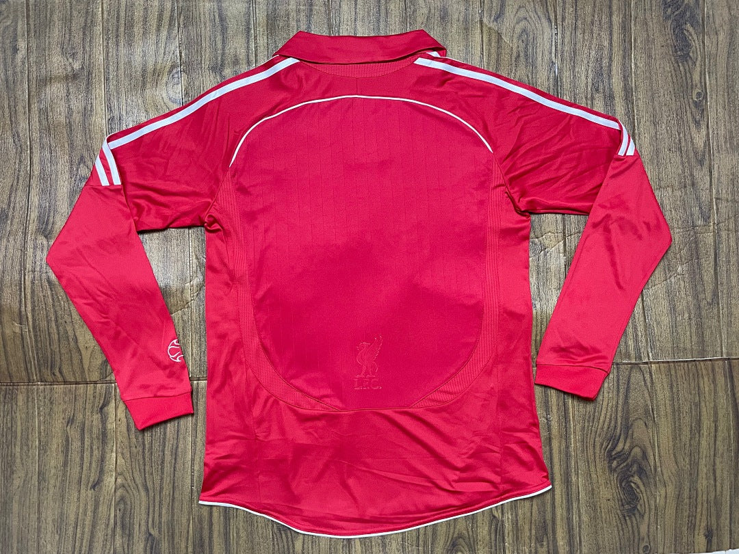 Liverpool 06/07 Home Long Sleeve Football Shirt