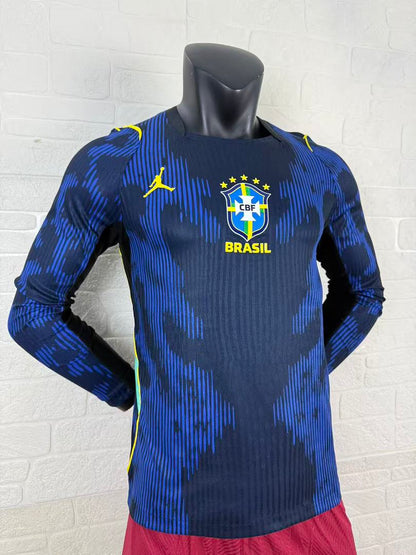 Brazil 26/27 Away Long Sleeve Player Version Football Shirt