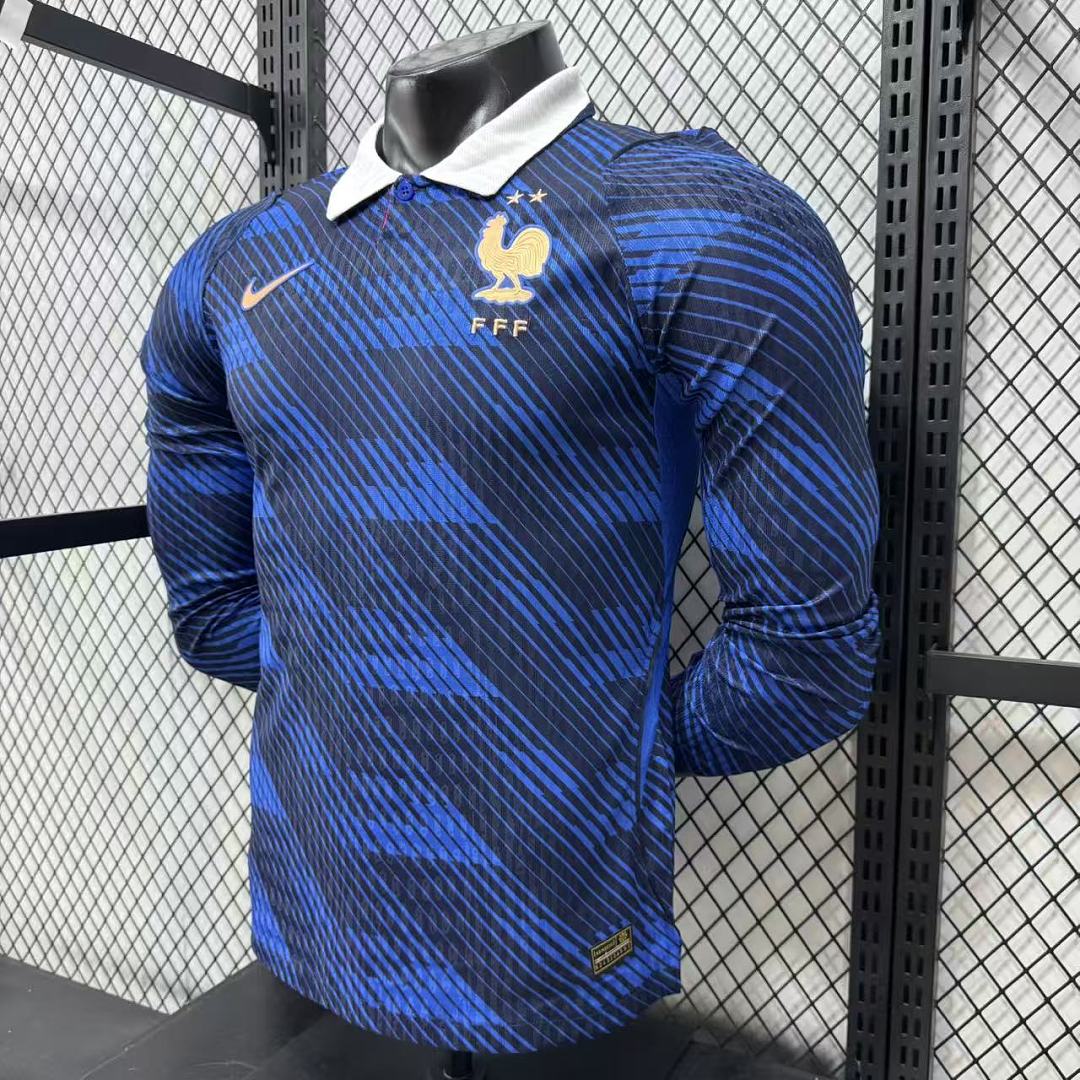France 2026 Home Long Sleeve Football Shirt