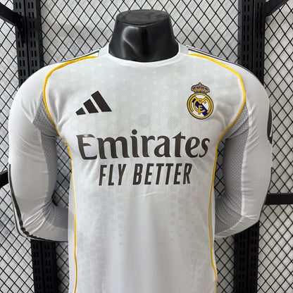 Real Madrid 25/26 Home Football Shirt