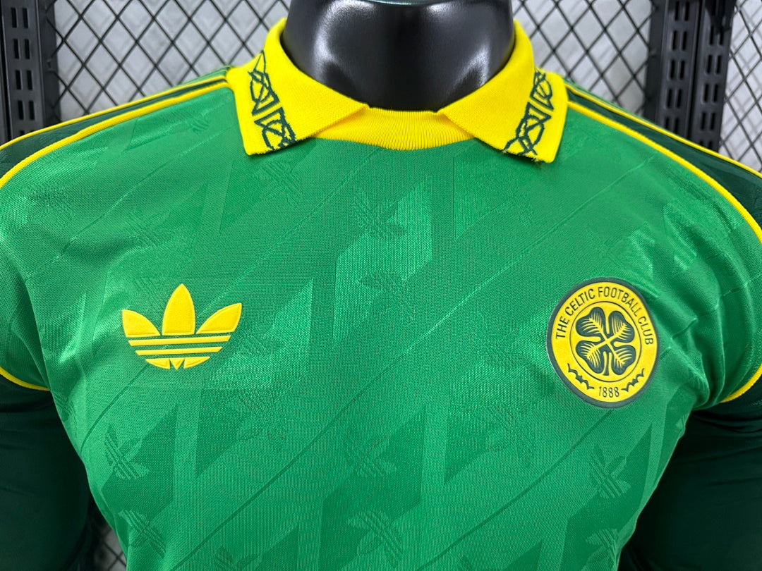 Retro Celtic 24/25 Long Sleeve Football Shirt