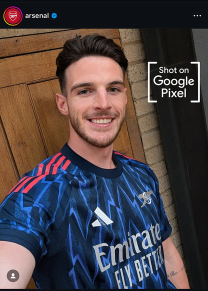 Arsenal 25/26 Away Player Version Football Shirt
