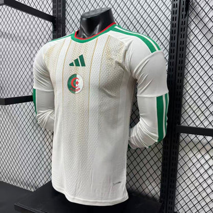 Algeria 2026 Home Long Sleeve Football Shirt