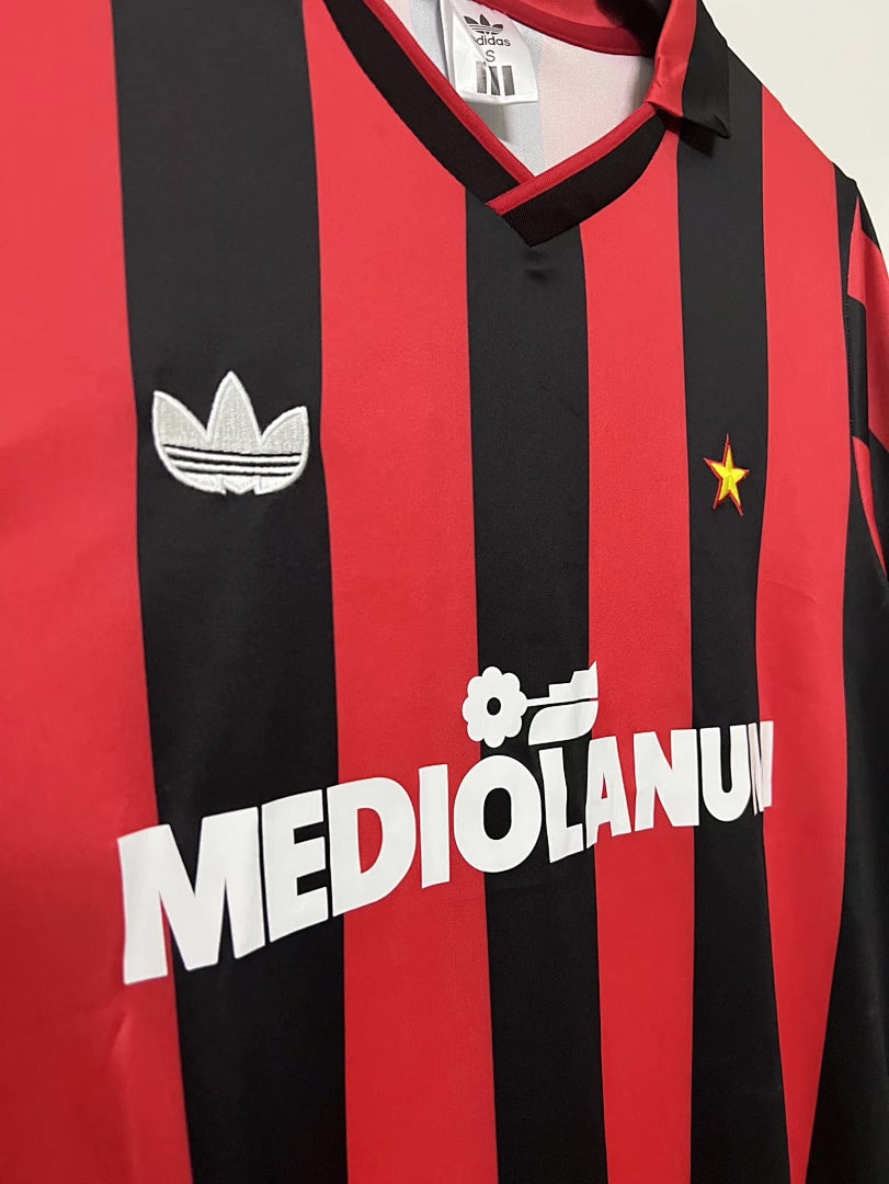 AC Milan 90/91 Home Football Shirt