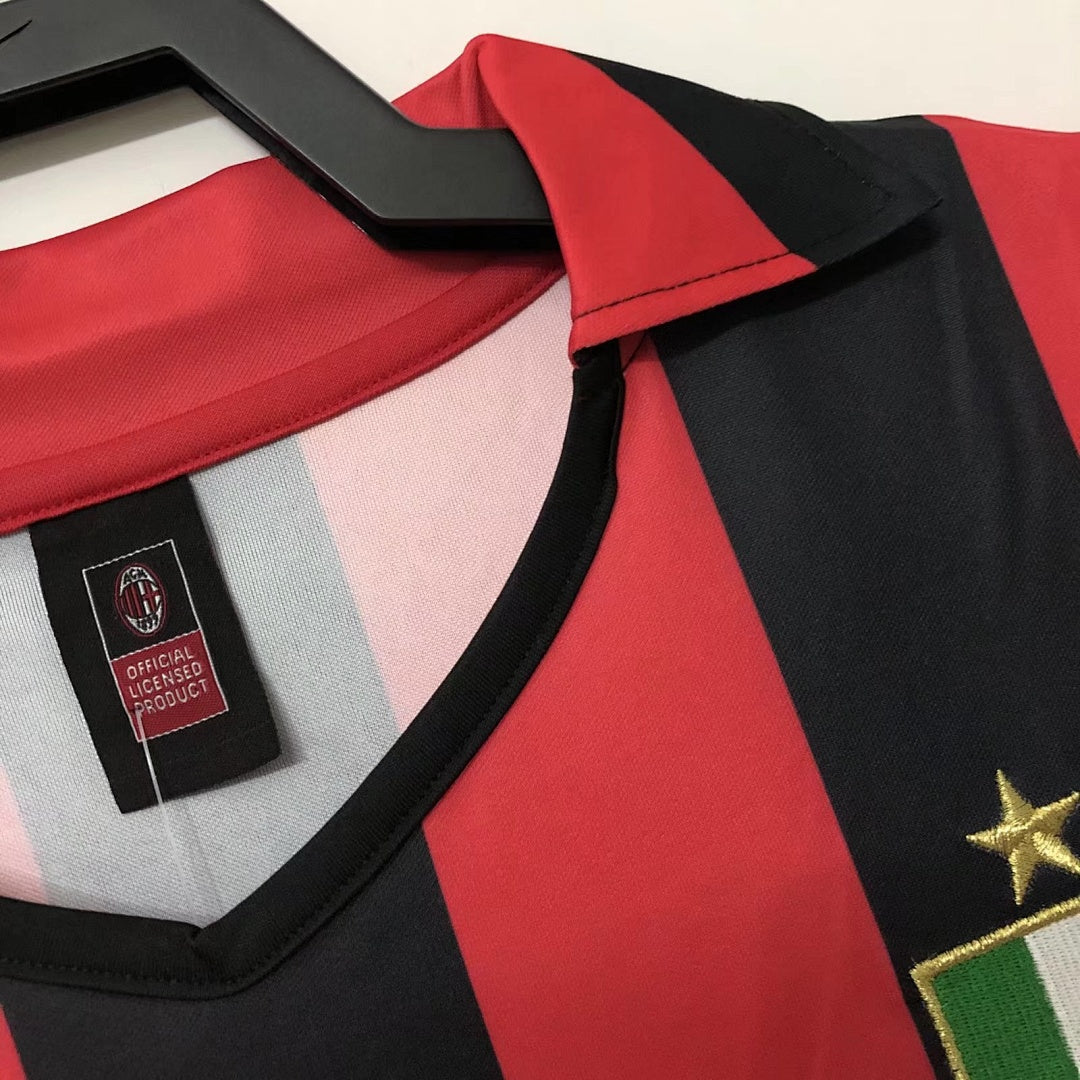 AC Milan 88/89 Home Football Shirt