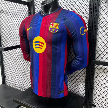 Barcelona 26/27 Home Long Sleeve Football Shirt