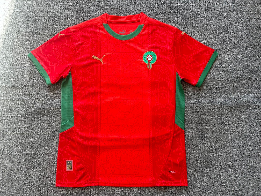 Morocco 2025 Home Football Shirt