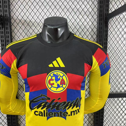 Club América 25/26 Home Long Sleeve Football Shirt