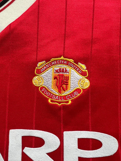 Manchester United 82/83 Home Long Sleeve Football Shirt