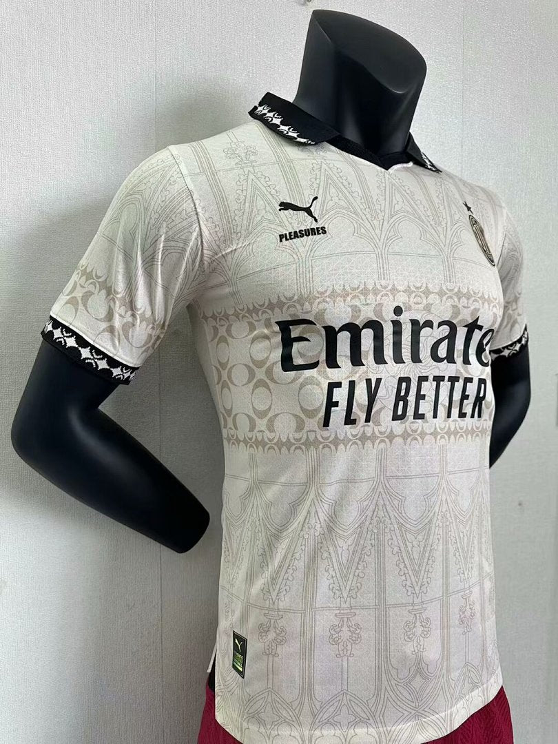 AC Milan 24/25 Yellow Football Shirt