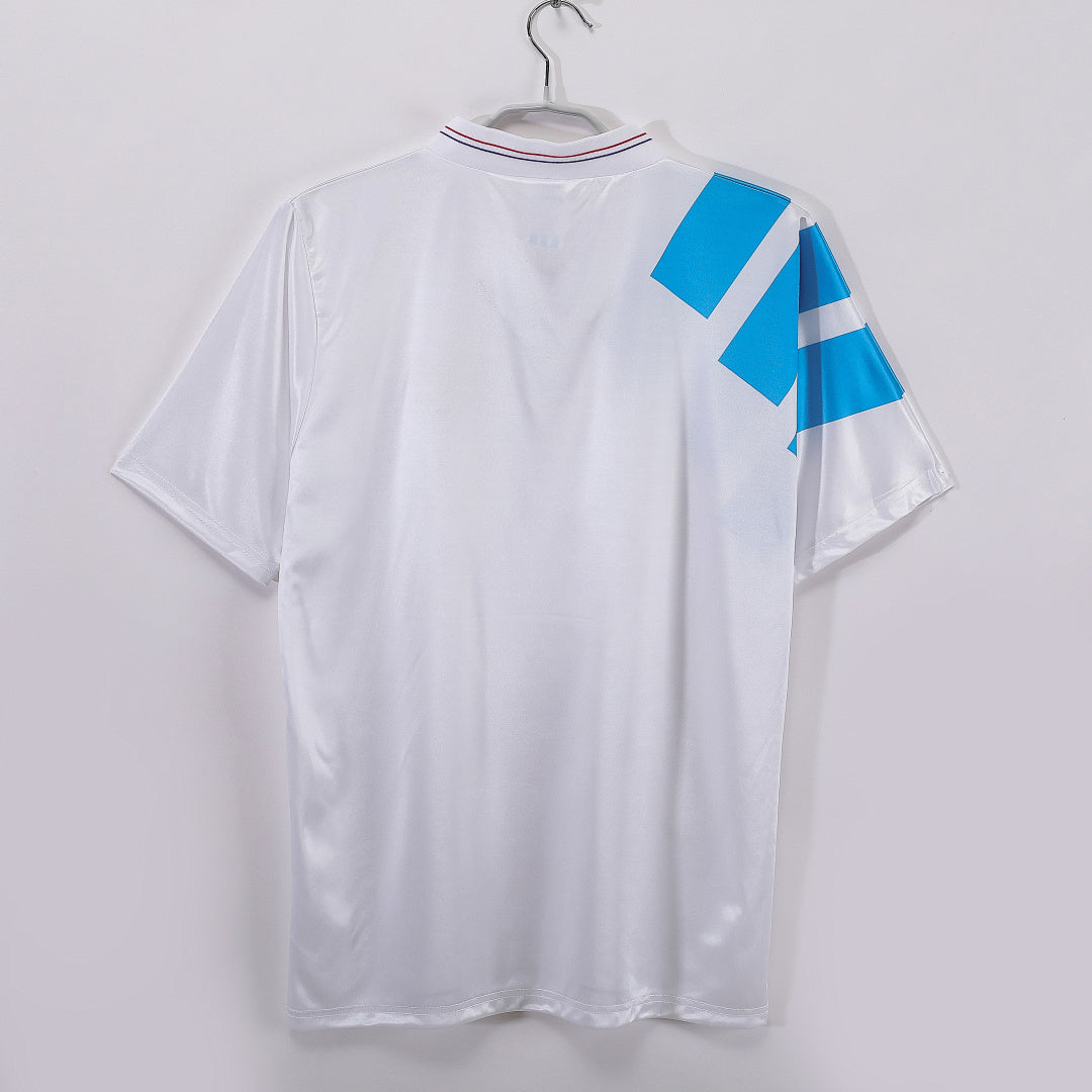 Marseille 92/93 Home Football Shirt