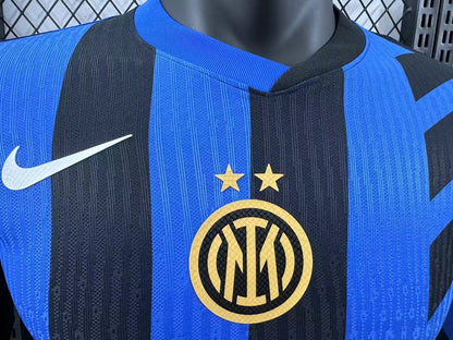 Inter Milan 24/25 Home Long Sleeve Football Shirt