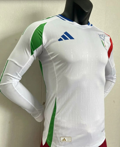 Italy 24/25 Away Long Sleeve Football Shirt