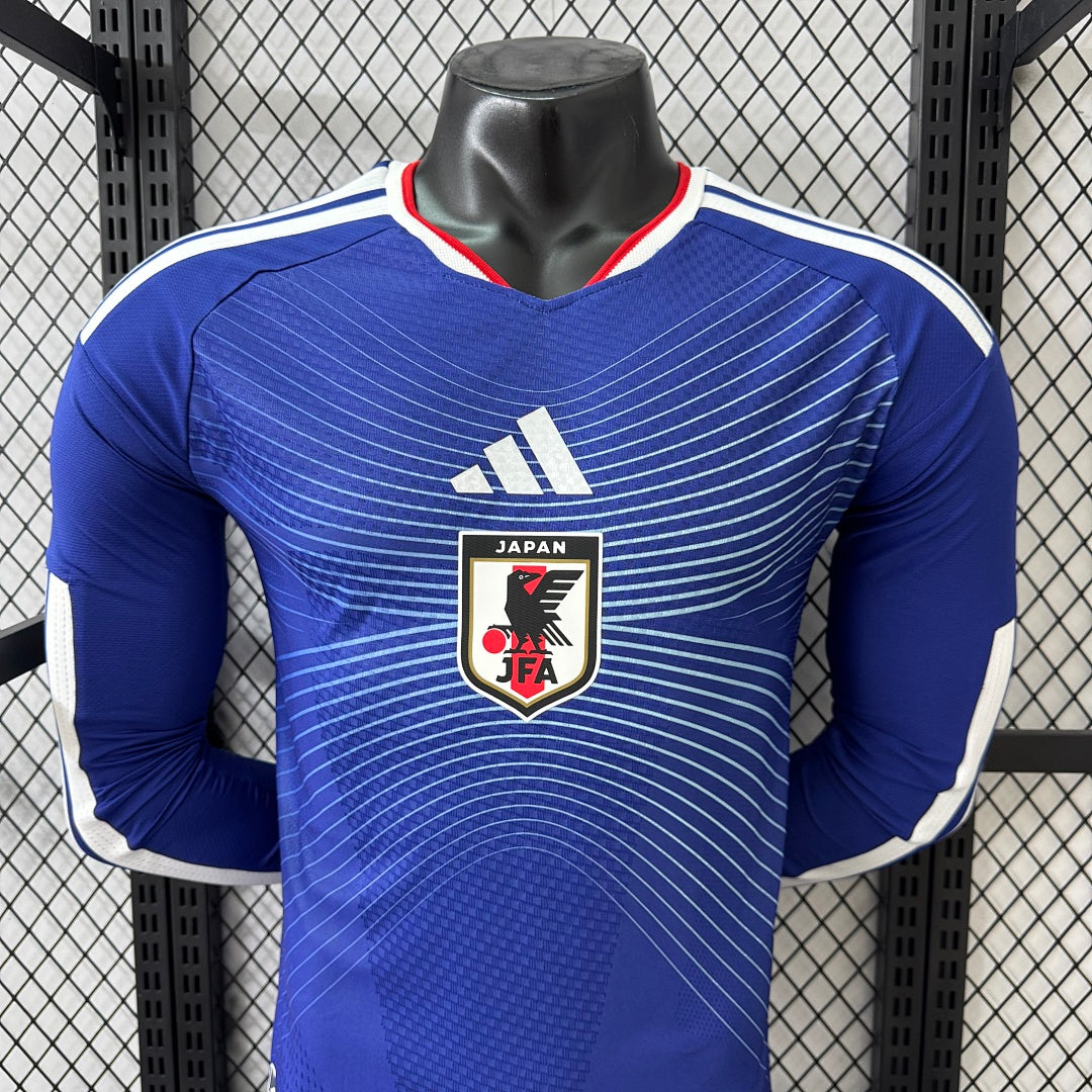 Japan 2026 Home Long Sleeve Football Shirt