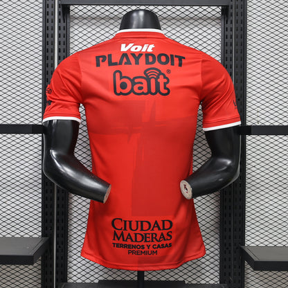 S XL 26/27 Away Red Player Version Football Shirt